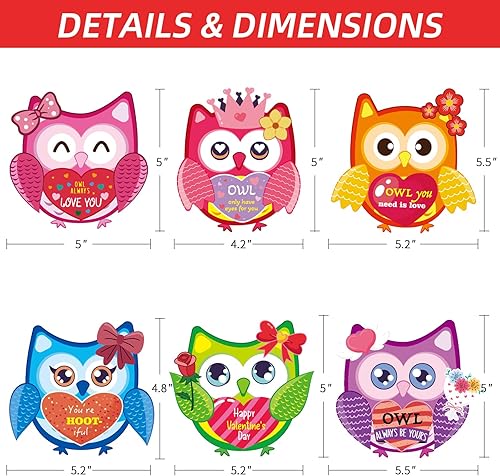 Miniatura 6 de DISJOURNEY Artesanía de búho para niños, manualidades escolares de regreso a la escuela, 24 juegos de manualidades de búhos, kits de manualidades
