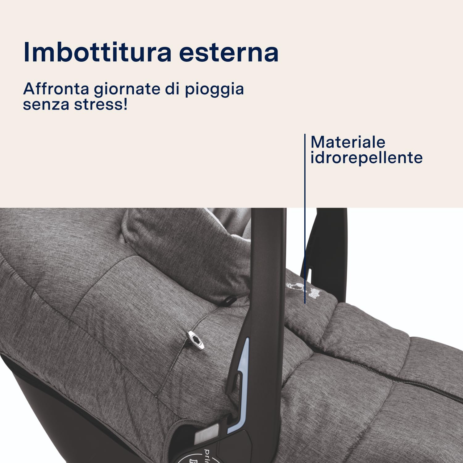 PEG Igloo Cover - Sacco Termico Imbottito - Compatibile con i Seggiolini Auto Primo Viaggio SL, Primo Viaggio SLK, Primo Viaggio i-Size e Primo Viaggio Lounge di Peg