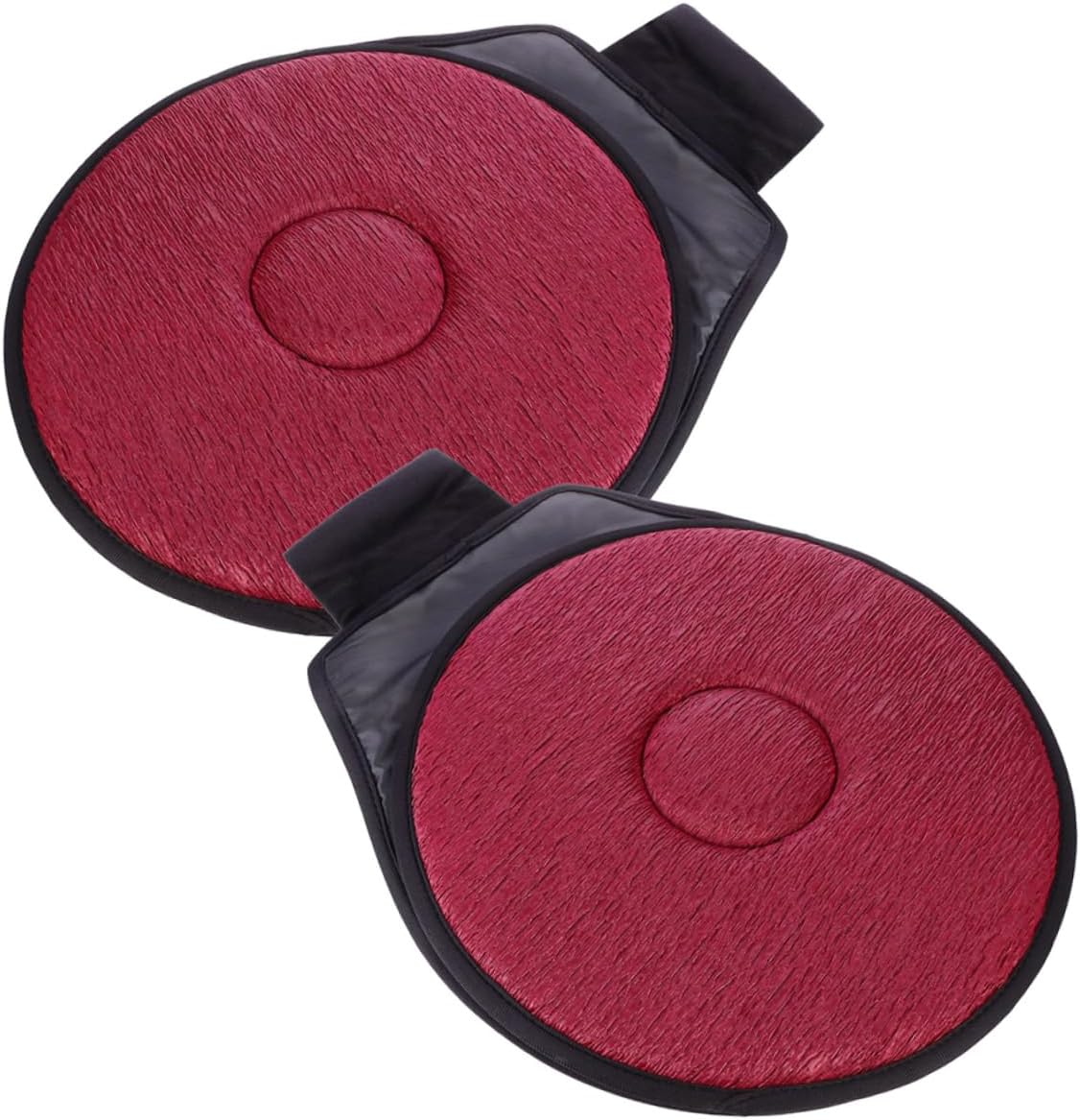 SOLUSTRE 2pcs Rotating Swivel Seat Cushion Lightweight Rotation Design for Elderly Pregnant Women Comfortable Car Cushion Vehicle Aesthetic Safety
