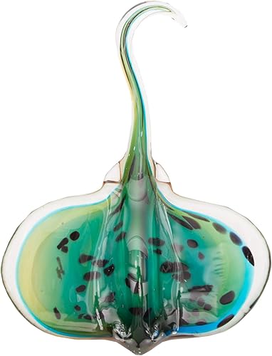 Miniatura 3 de Beachcombers Figura de Stingray de cristal multicolor