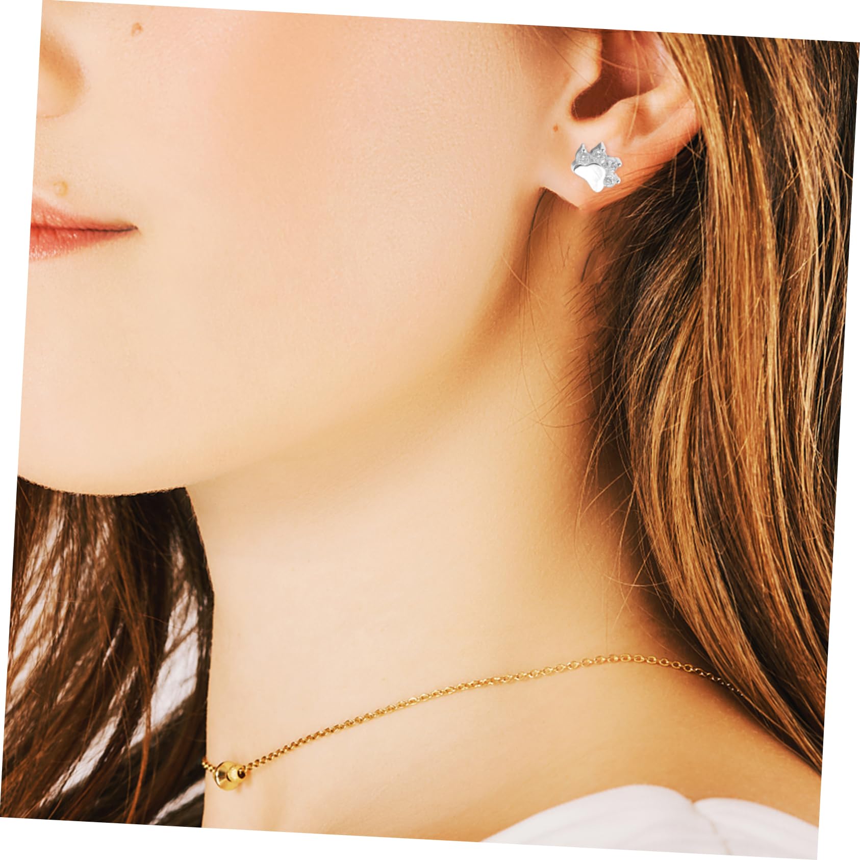 SOIMISS Pendientes Con Estampado De Pata Pendientes De Pata Pendientes De Pendientes De Boda Para Novias Pendientes De Pata De Perro Pendientes Para Pendientes Geniales