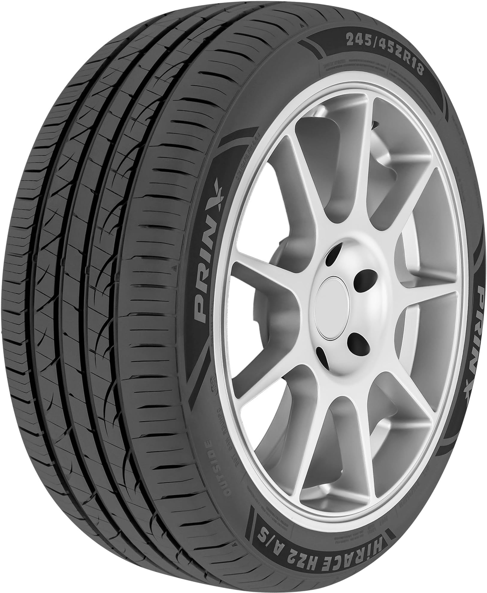 Prinx HiRACE HZ2 A/S UHP All Season 245/40ZR19 98Y XL Passenger Tire