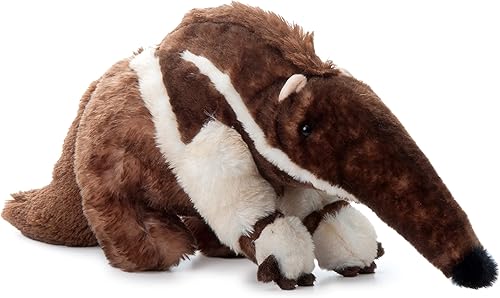 Miniatura 6 de The Petting Zoo Anteater - Animales de peluche, regalos para niños, animales salvajes del zoológico Onez, juguete de peluche de 20 pulgadas