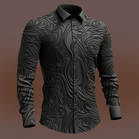 Camicia Uomo Steampunk Con Volant - Stile Medievale, Per Halloween O Carnevale, Gotico - Foto 3
