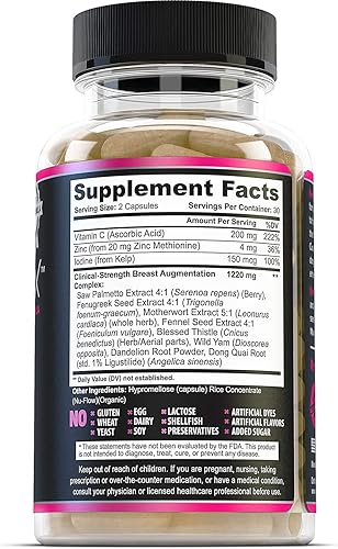 Miniatura 7 de las mejores píldoras naturales para el crecimiento y mejora de los senos  Suplemento de ampliación para aumentar tu confianza y tus curvas  con