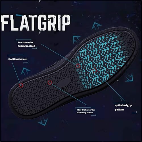 Miniatura 3 de Zapatos de ciclismo de montaña MTB para hombre y mujer, para pedales planos, perfectos para montar en bicicleta de montaña DH enduro Cross Trail