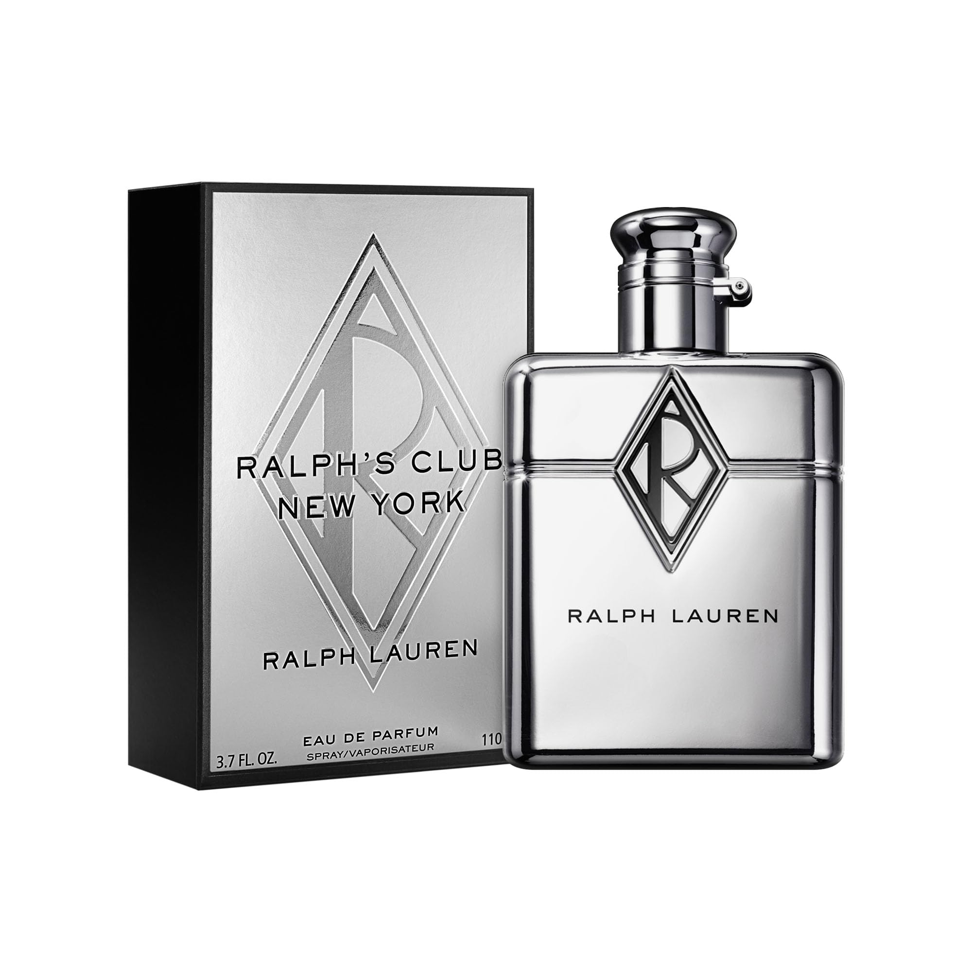 Ralph Lauren Ralph's Club New York Eau de Parfum, Fougère-Duft, 110 ml | Verführerisches Parfüm mit schwarzer Johannisbeere, feinem Lavendel und Bourbon-Vanille, langanhaltender Fougère-Herrenduft