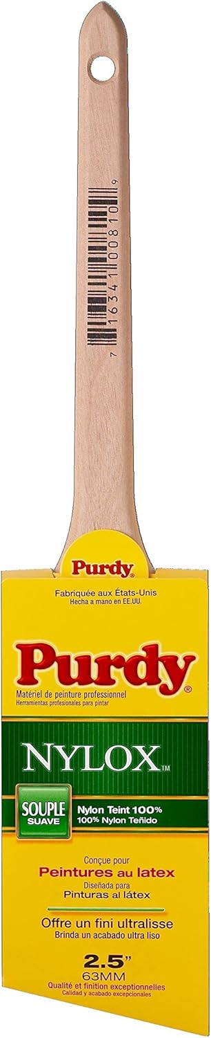 Purdy 144080220 Nylox Series Dale Angular Trim Paint Brush, 2 inch - 3 Pack - - 