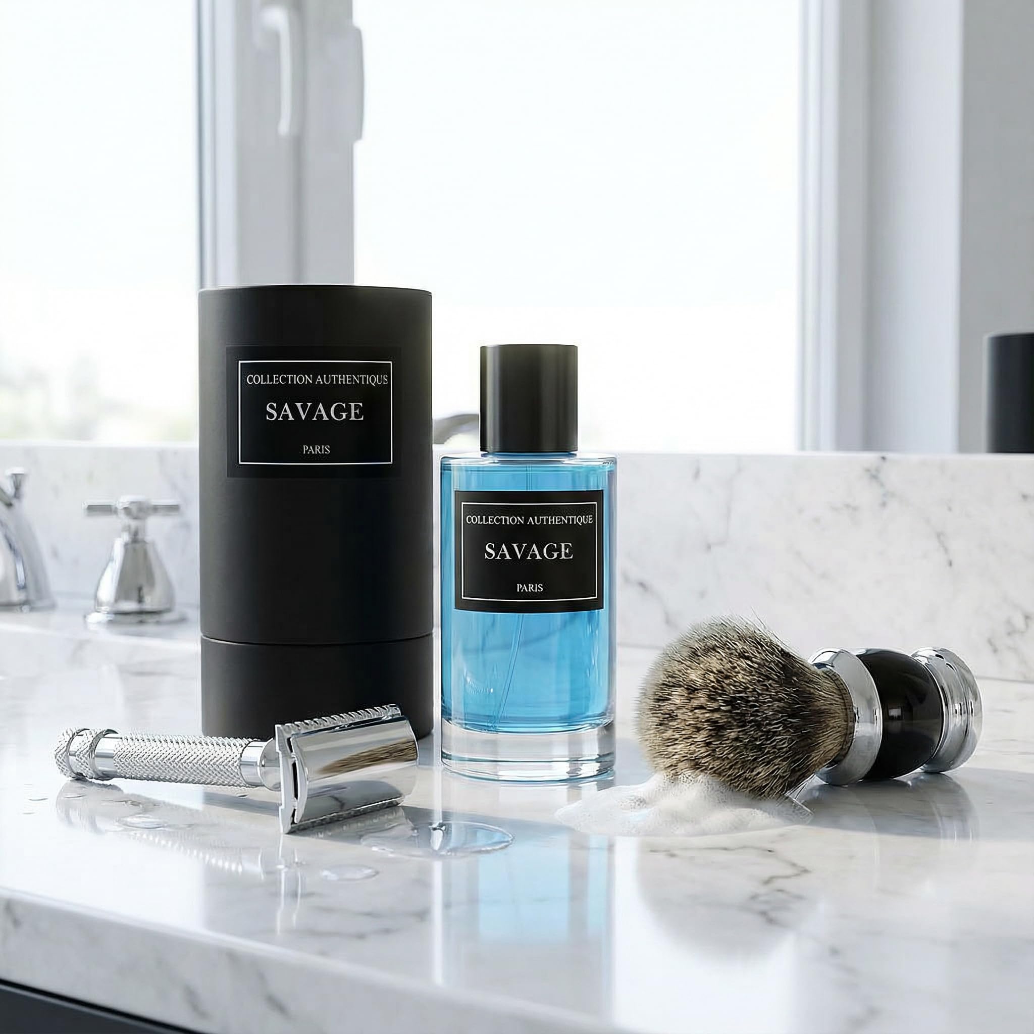 SAVAGE Authentique Intense – Extrait de Parfum 50ml – Parfum Boisé, Aromatique et Frais - Haute Concentration – Fragrance Longue Durée Idée Cadeau Prestige