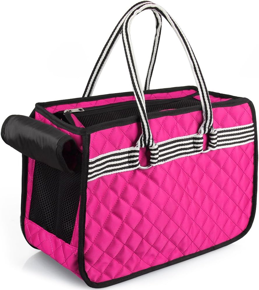 GARDOM Airline Approved Pet Carrier Pet Tote Bag Handbag Soft Breathable Lightweight for Small Dog Cat Rabbits Puppies Under 10 lbs