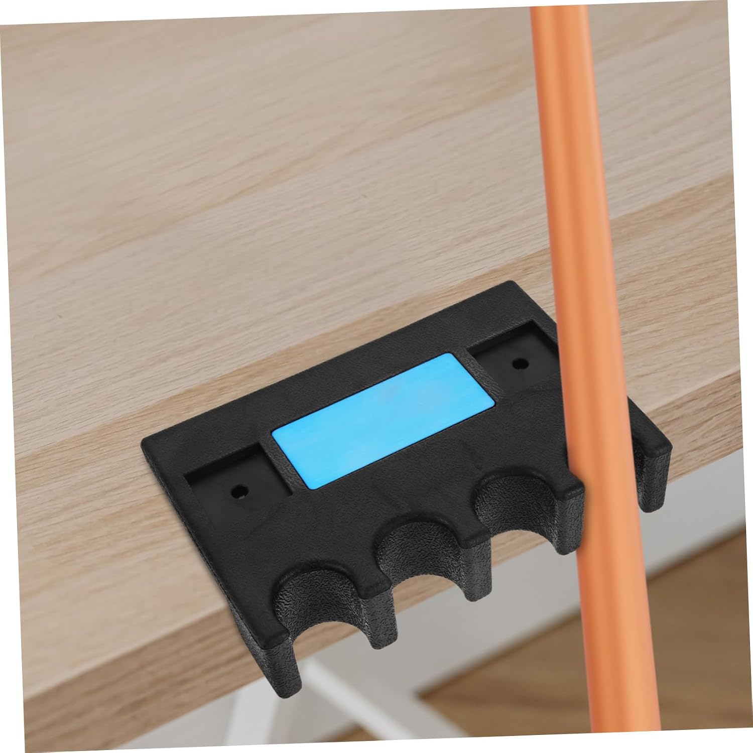 Rubber Pole Rack Billiard Cue Holder Pool Stick Holder for Display Self-adhesive Cue Stand