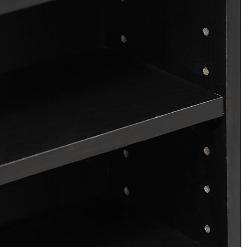 Miniatura 7 de Furinno JAYA - Estantería para DVD de 8 niveles, estante alto y estrecho para CD, estante de medios con estantes ajustables, gabinetes de Pino