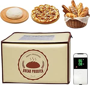 Folding Bread Proofing Box with Temperature Control & Timer