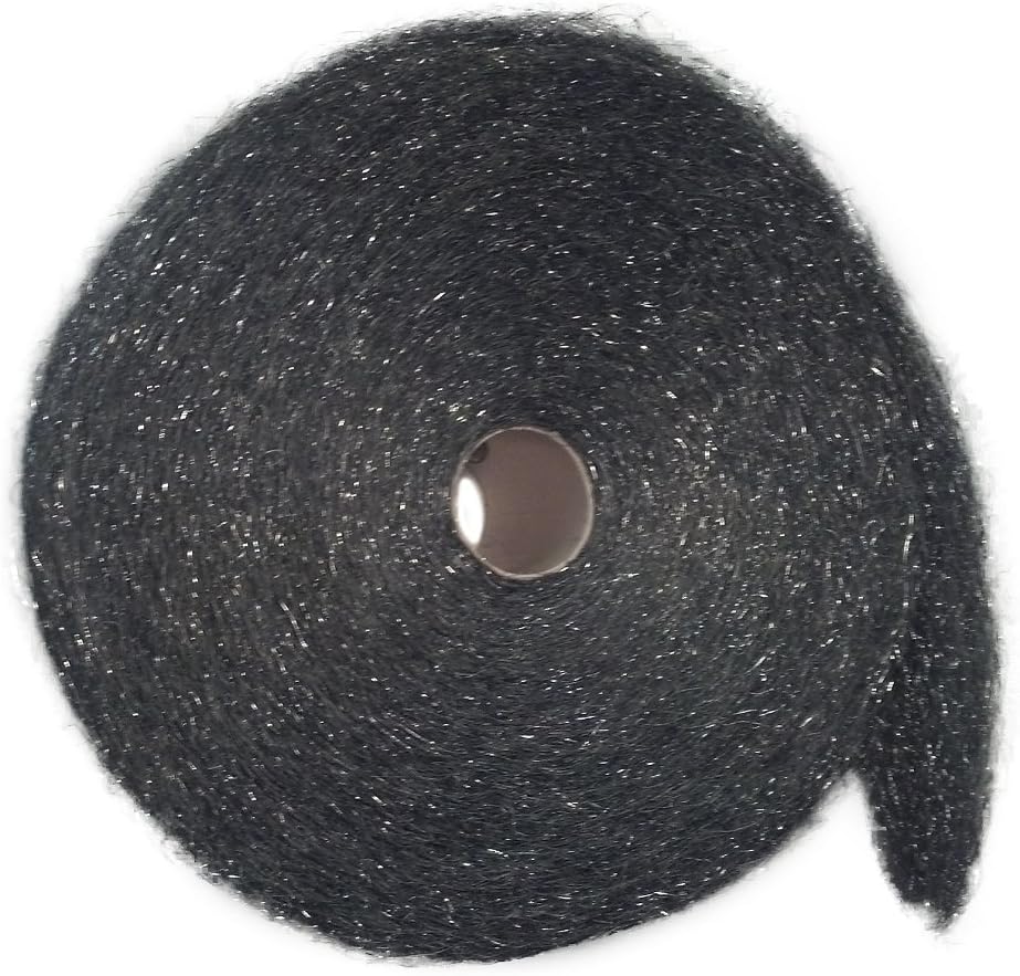 Medium Stainless Steel Wool, 1lb Roll