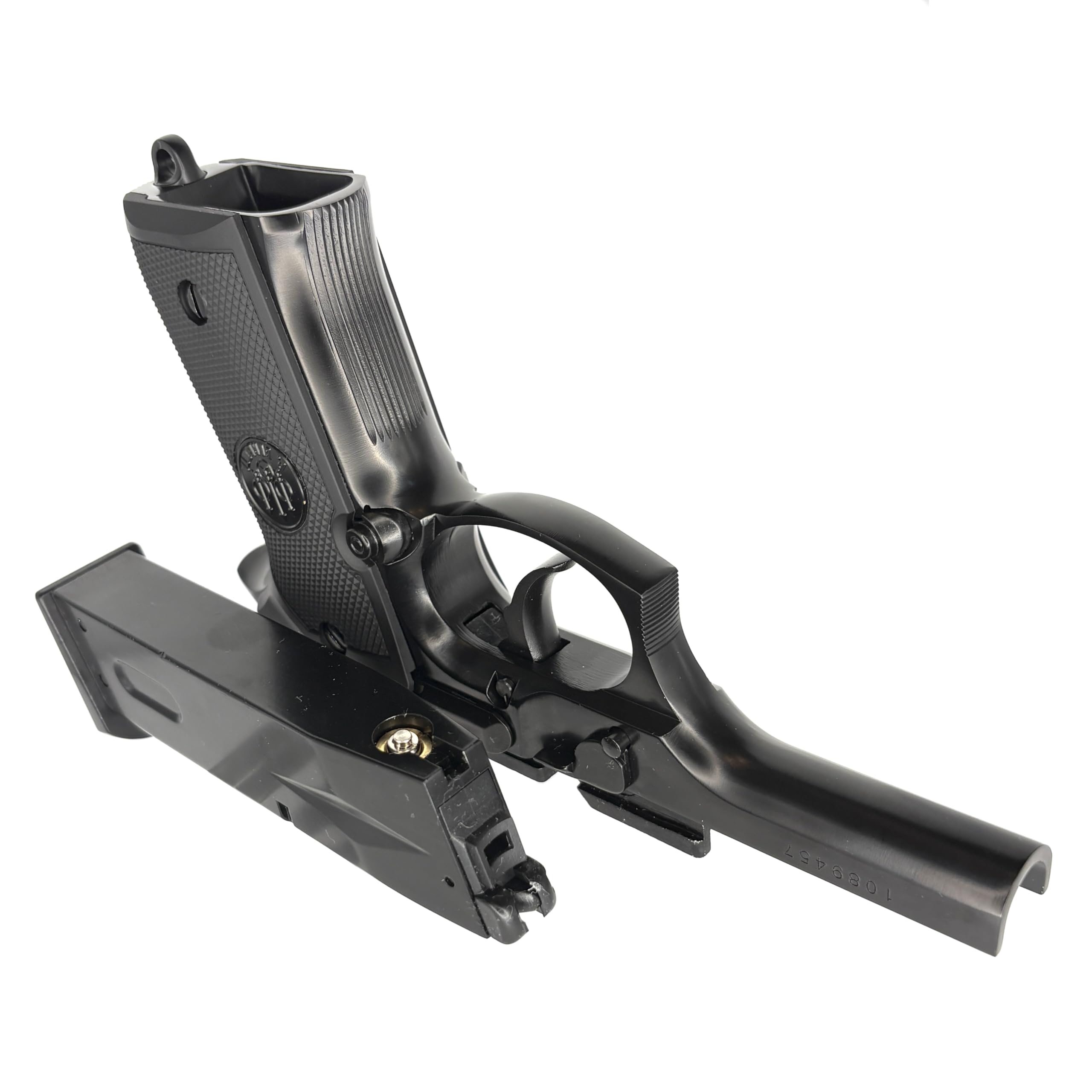 Amazon.co.jp: WE M92 リアル刻印仕様 予備フレーム一式 メタルガス 