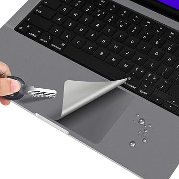 McStorey MacBook Pro 16.2 İnç Trackpad Koruyucu ve Palm Koruyucu A2485 A2780 A2991 A3403 A3186 A3428 A3429 Uyumlu M1 M2 M3 M4 M5 Pro Max Gri