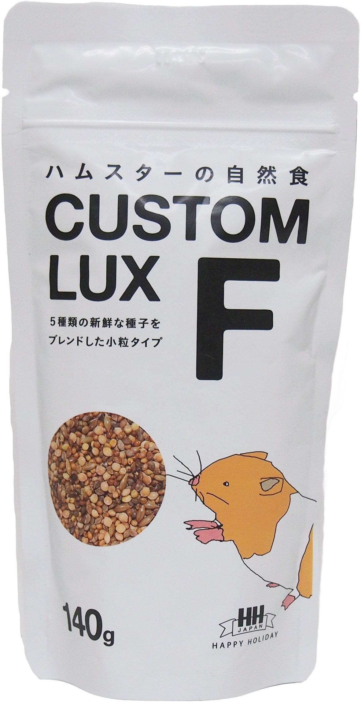 Amazon | カスタムラックス ハムスターの自然食 ブレンドF 140g