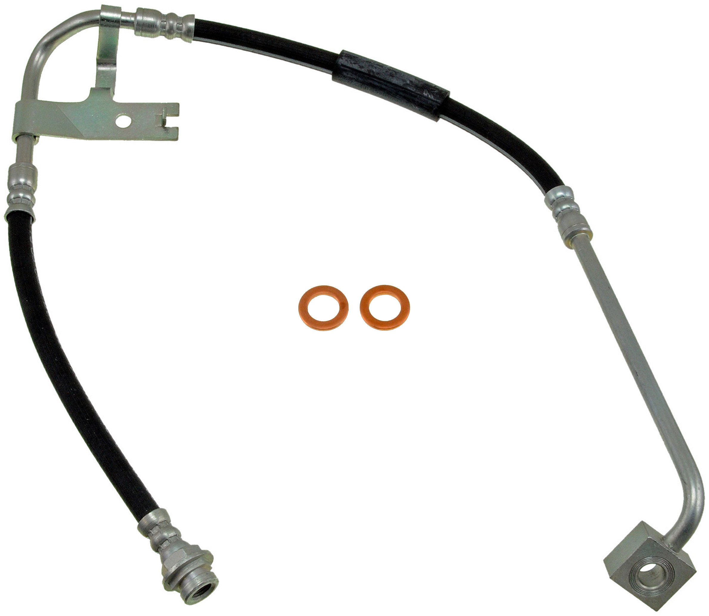 Dorman H38893 Front Driver Side Brake Hydraulic Hose Compatible with Select Dodge Models