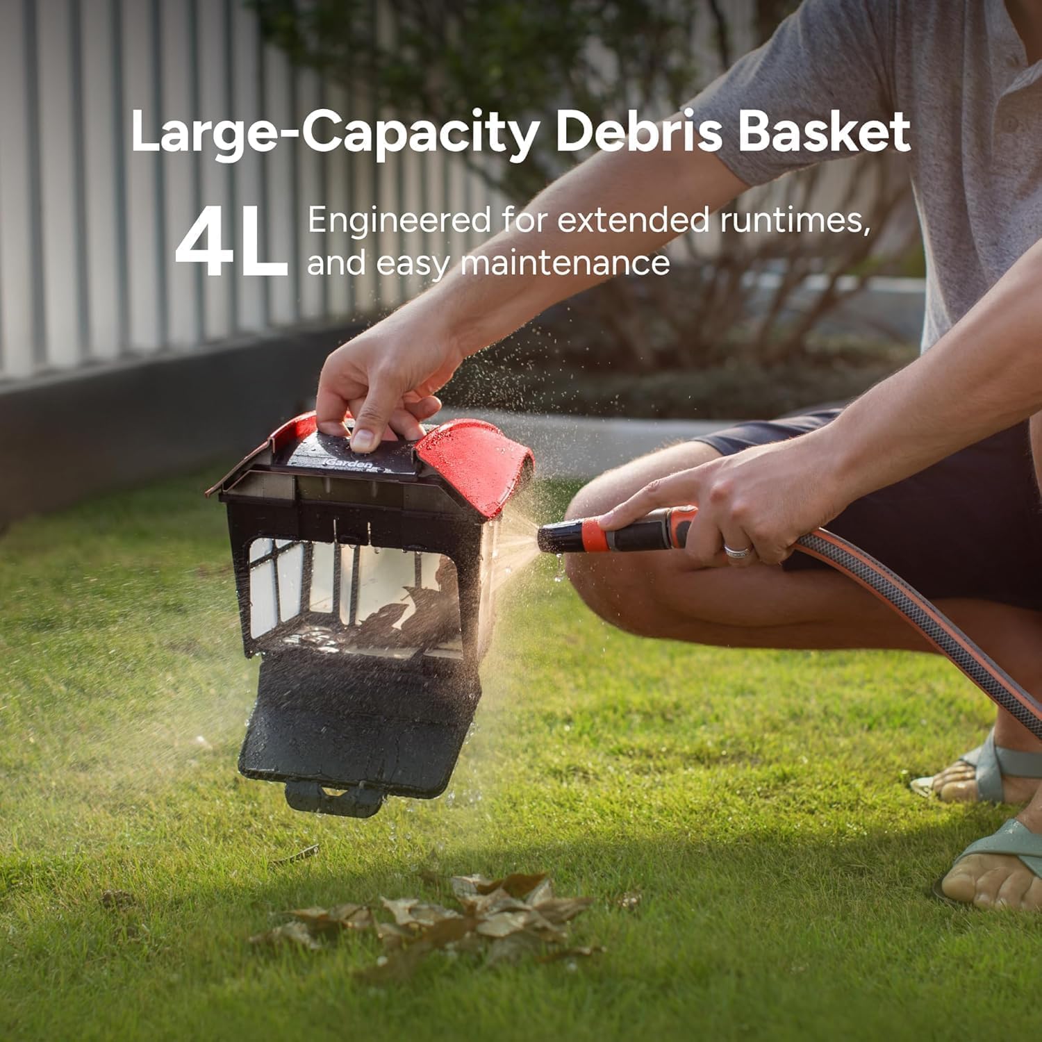 (2025 Upgrade) iGarden K Pro Cordless Robotic Pool Cleaner, 10H Max Runtime for Inground Pools, Wall Climbing & Waterline Scrubbing, 6604 GPH Suction, Smart AI Navigation, App & Touchscreen Control