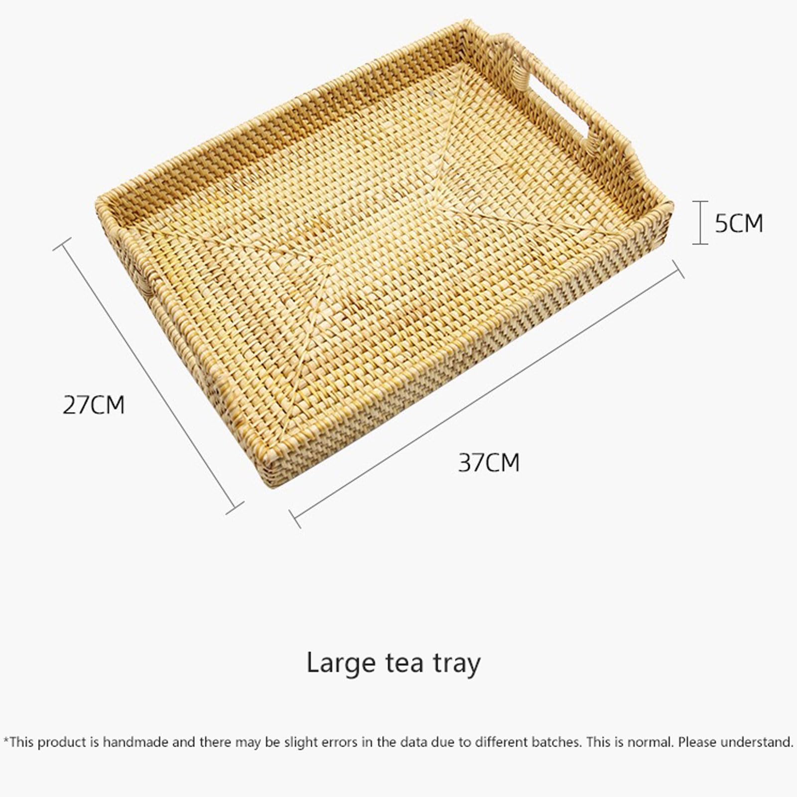 Cestino per il pane intrecciato in rattan,Cestini per Pane Moderni,Conservazione di Verdure Cestino,Cesto Da Portata Intrecciato,Multiuso Porta Da Portata Per Alimenti,per Frutta Verdura e Spuntino