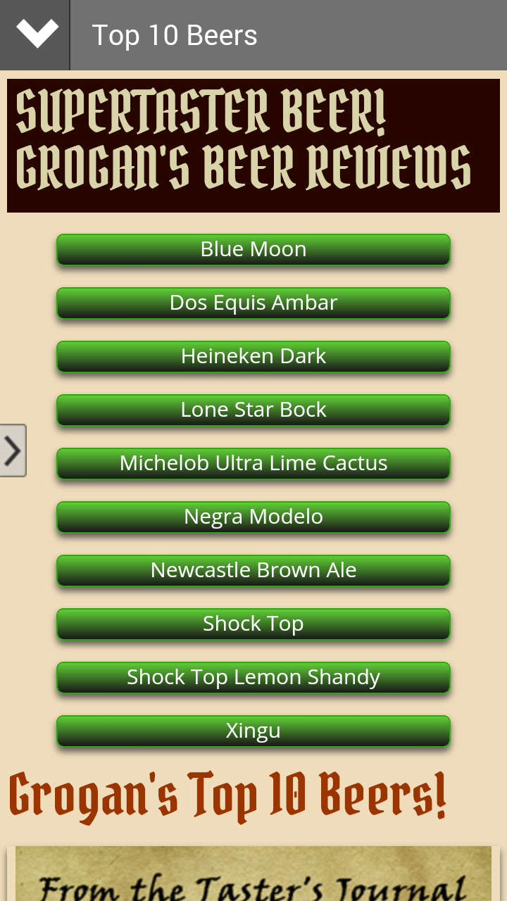 Supertaster Beer App on Amazon Appstore