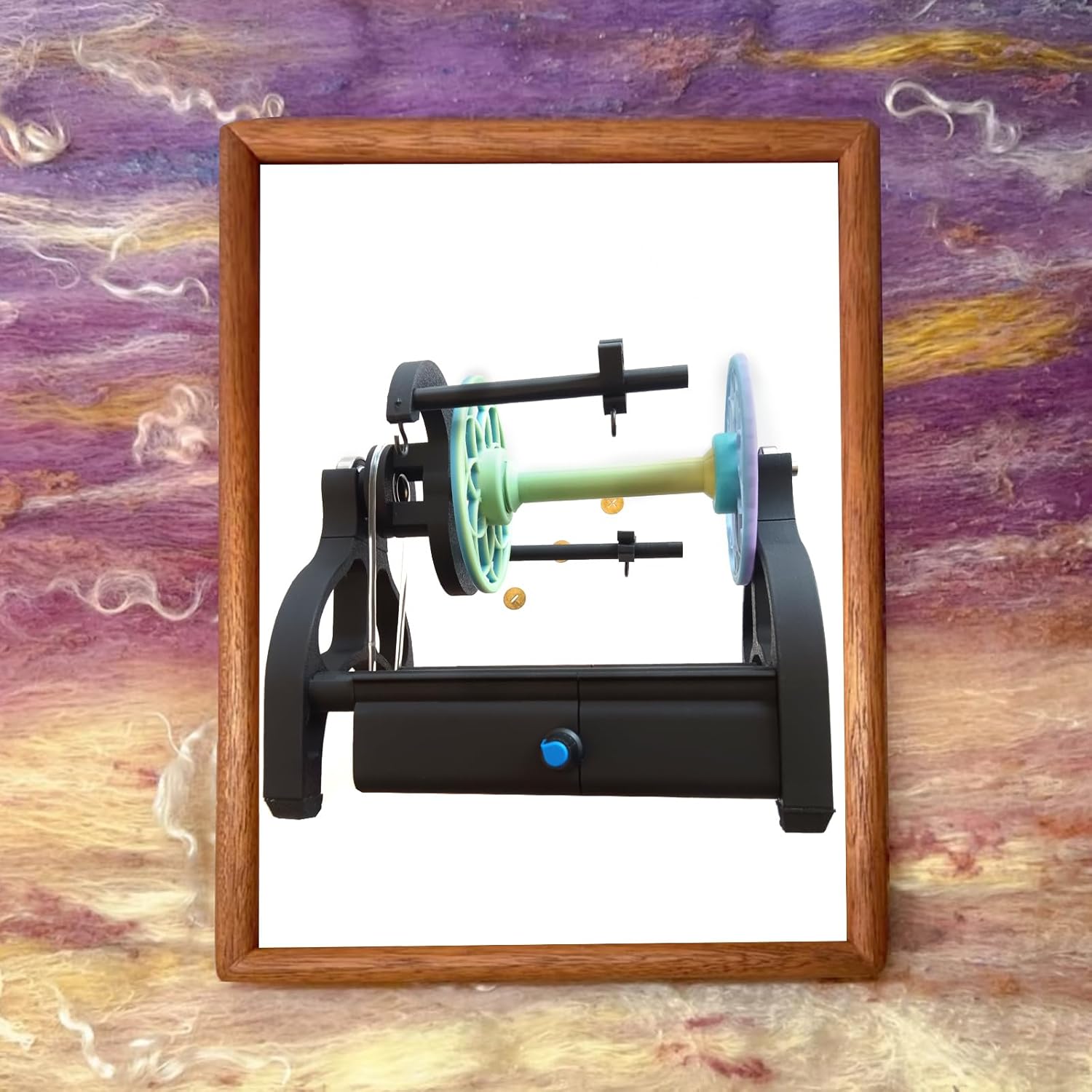 Spinning Wheel Wool Electric Spinning Wheel Wool Kit Household Mini Spinning Wheel Wool