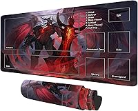 Vista 14 de MTG - Alfombrilla de juego de mesa de 23.6 x 13.7 pulgadas, alfombrilla de juego para MTG, TCG, CCG, tarjetas, juegos, mesa grande, tapete de juego