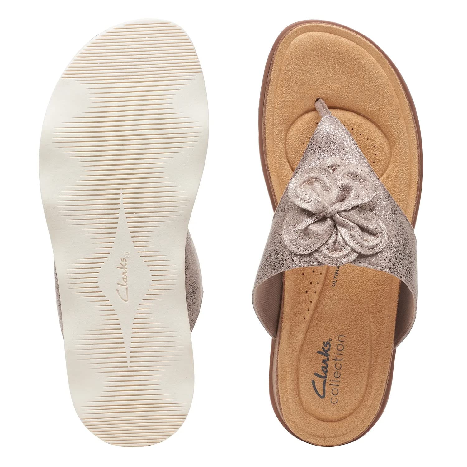 ClarksBrynn Style Taupe Metallic, 8