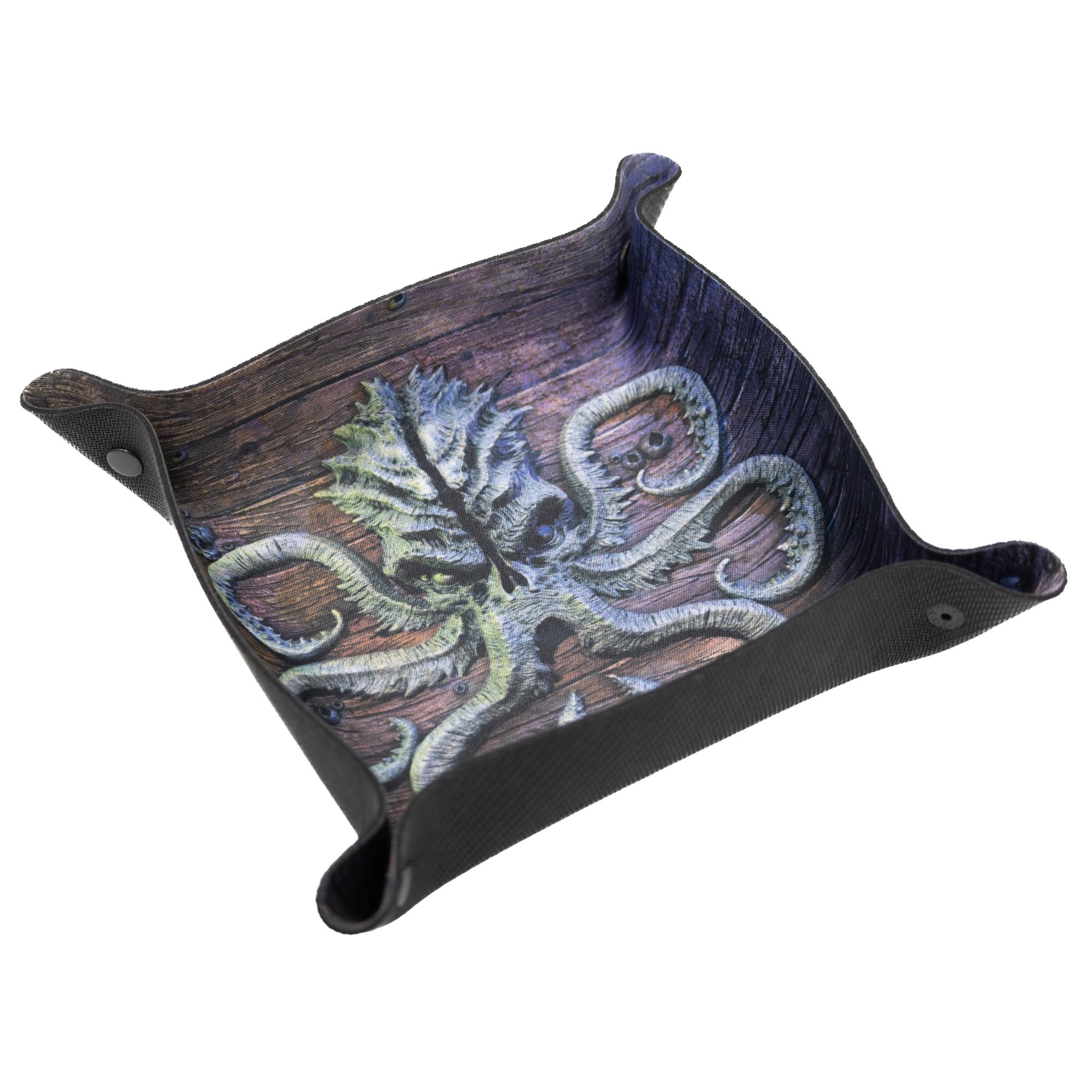 Playmats Grey Dice Tray For Tabletop Games And Rpg Compatible With Song Of Ice And Fire, Cthuhlu: Death May Die - Kraken
