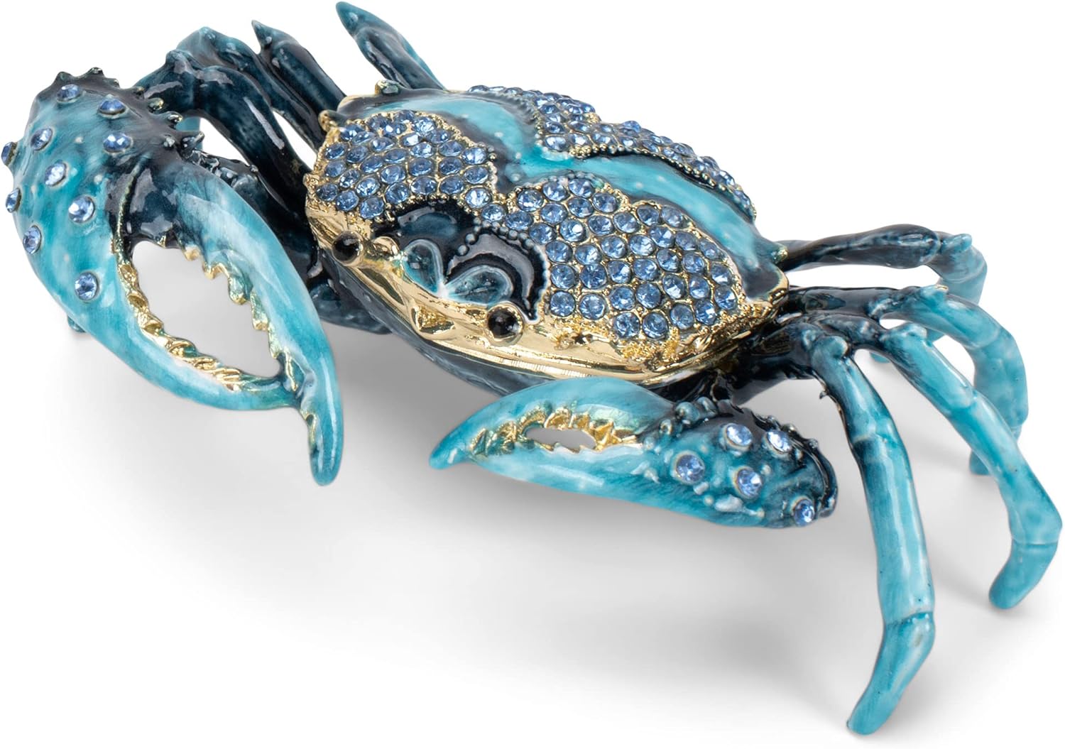 Cottage Garden Hand Painted Ornamental Jewelry Ring