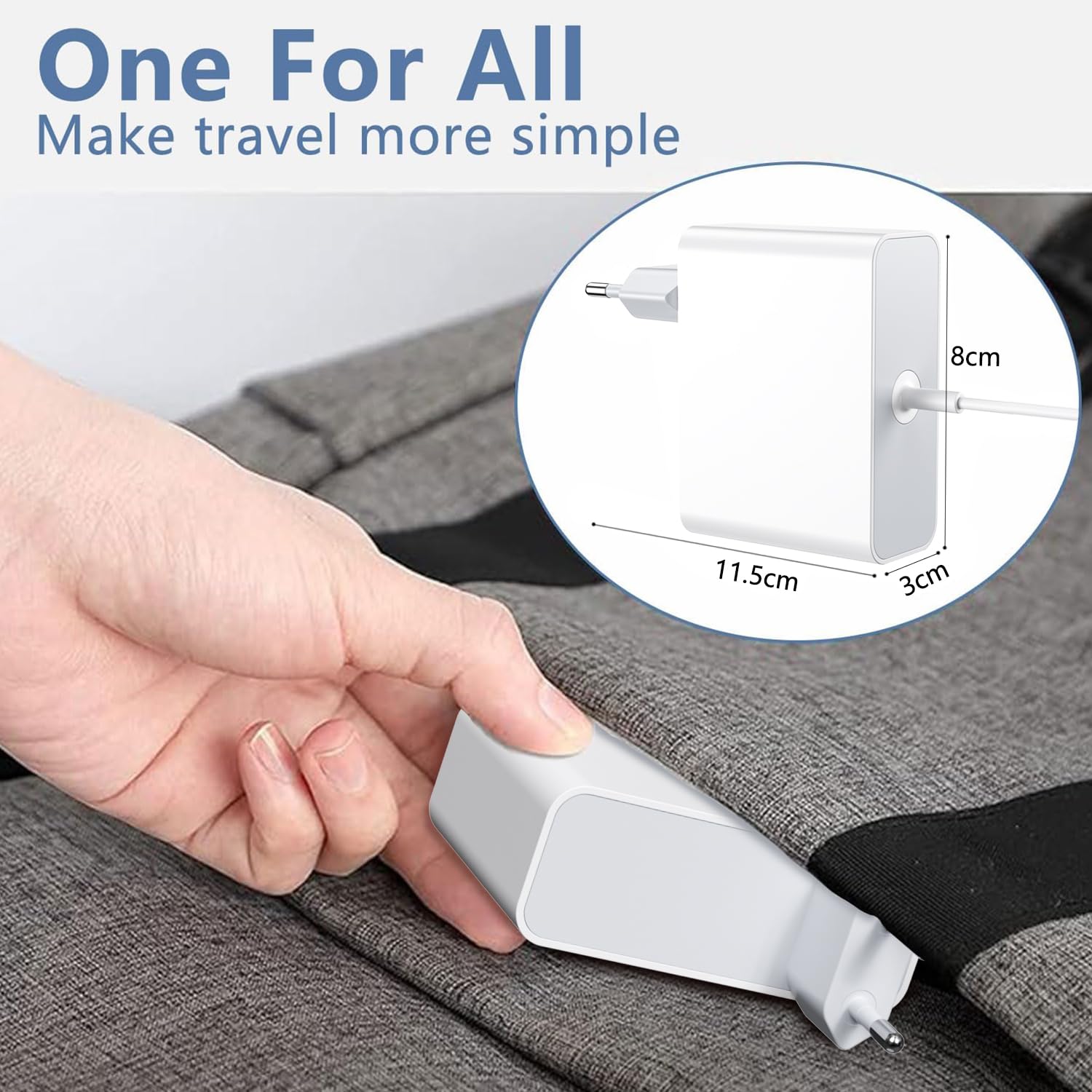 85W MacBook Pro Ladegerät - T-Tip Kompatibel Mit 2012-2015 Modellen