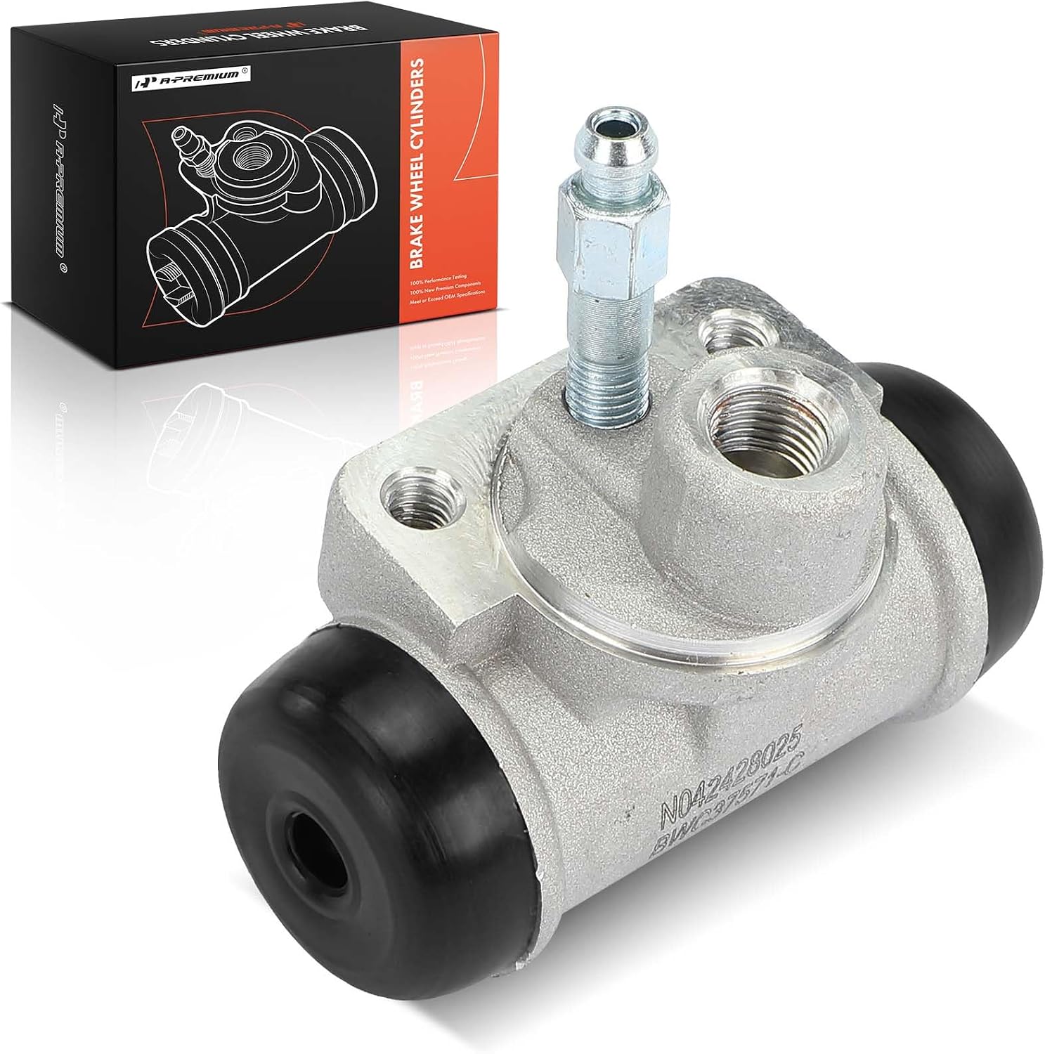 A-Premium Rear Driver or Passenger Drum Brake Wheel Cylinder Compatible with Select Nissan Models - 720 1982-1986, D21 1986-1989, RWD - Replace# 4410008W10