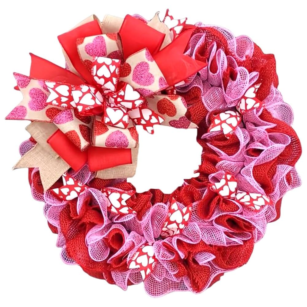 Couronne de artificielle en tissu Cosmin durable pour vacances