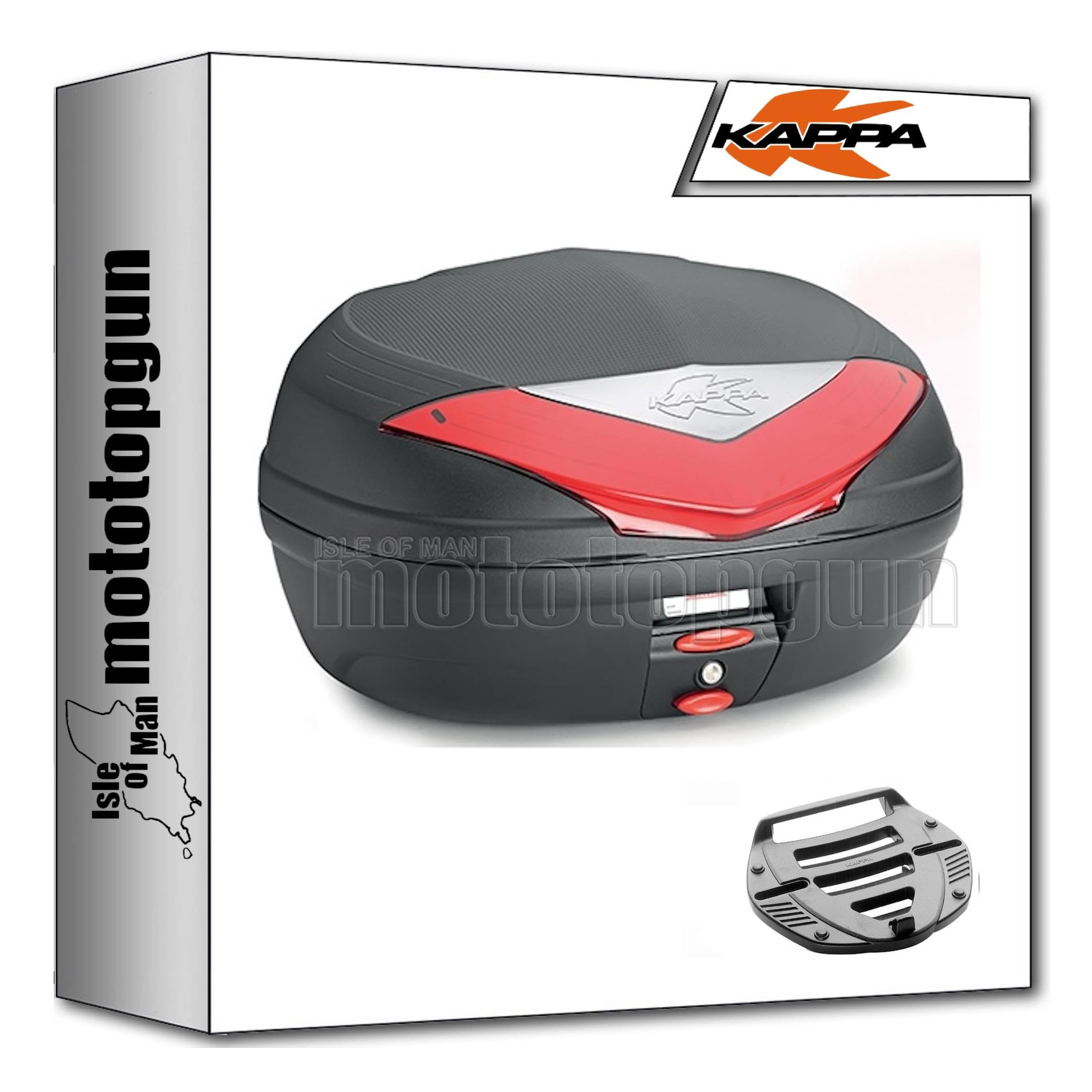Top case Kappa K466N et support MKN pour moto BMW R 1100 R 1995-2001 - 3