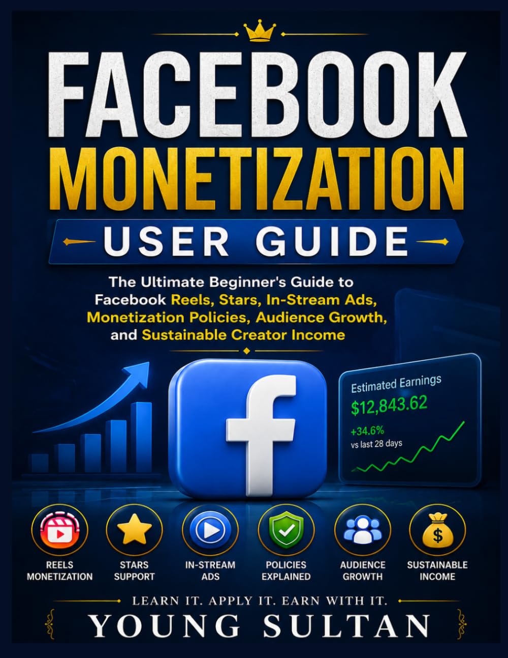 Facebook Monetization User Guide: The Ultimate Beginner's Guide to Facebook Reels, Stars, In-Stream Ads, Monetization Policies, Audience Growth, and Sustainable Creator Income