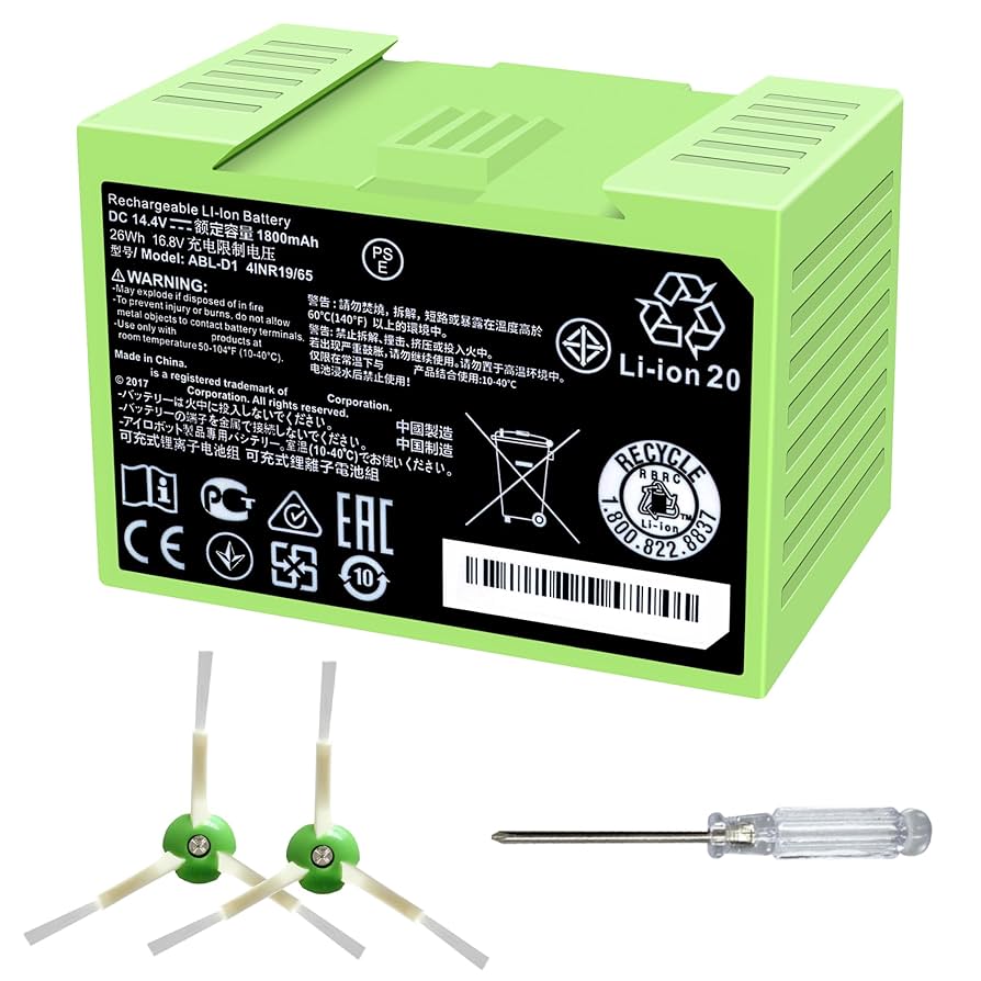 Amazon.co.jp: ABL-D1 バッテリー iRobot ルンバ e e5 e6 e5150