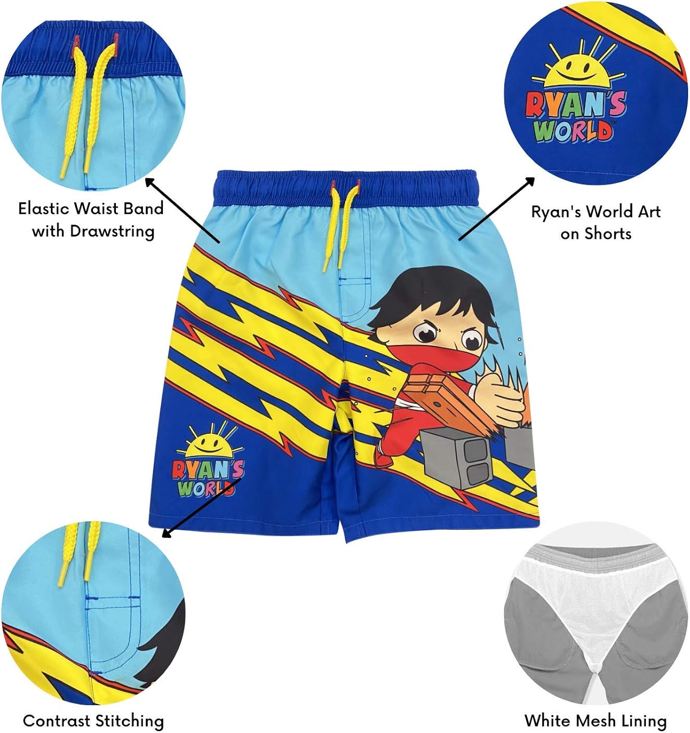 Miniatura 5 de Dreamwave - Bañador para niño (factor de protección solar 50)