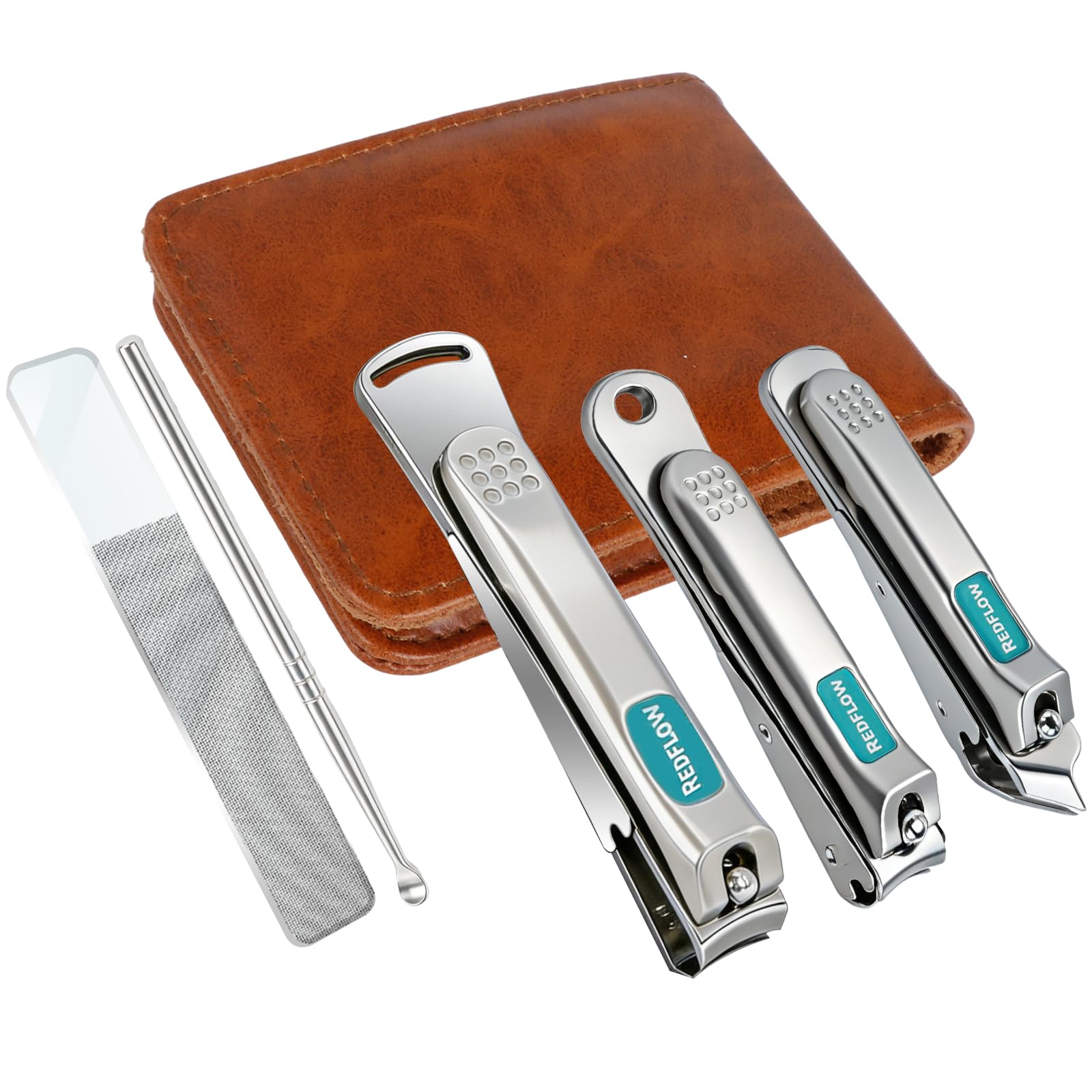 Champagne Gold 5-Piece Stainless Steel Nail Care Set