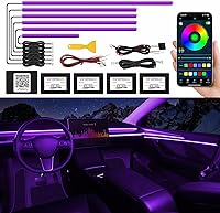 Vista 7 de Módulo de control principal de tira de luces LED acrílicas para interior de automóvil Dreamcolor, que es compatible con el kit Dreamcolor Connects