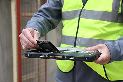 Vista 6 de Panasonic Toughbook 33, CF-33, Intel i5-7300U, 12" QHD Touch+Digitizer, 8GB RAM, 256GB SSD, cámara web, cámara trasera de 8MP, dGPS, 4G LTE, láser