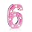 Foaky Pink Light up LettersPink Party Decorations,Girls Room Decor,Glitter Marquee Numbers,Alphabet Letter Sign for Night Light Birthday Party Girls Gifts, Home Bar Decoration (6)