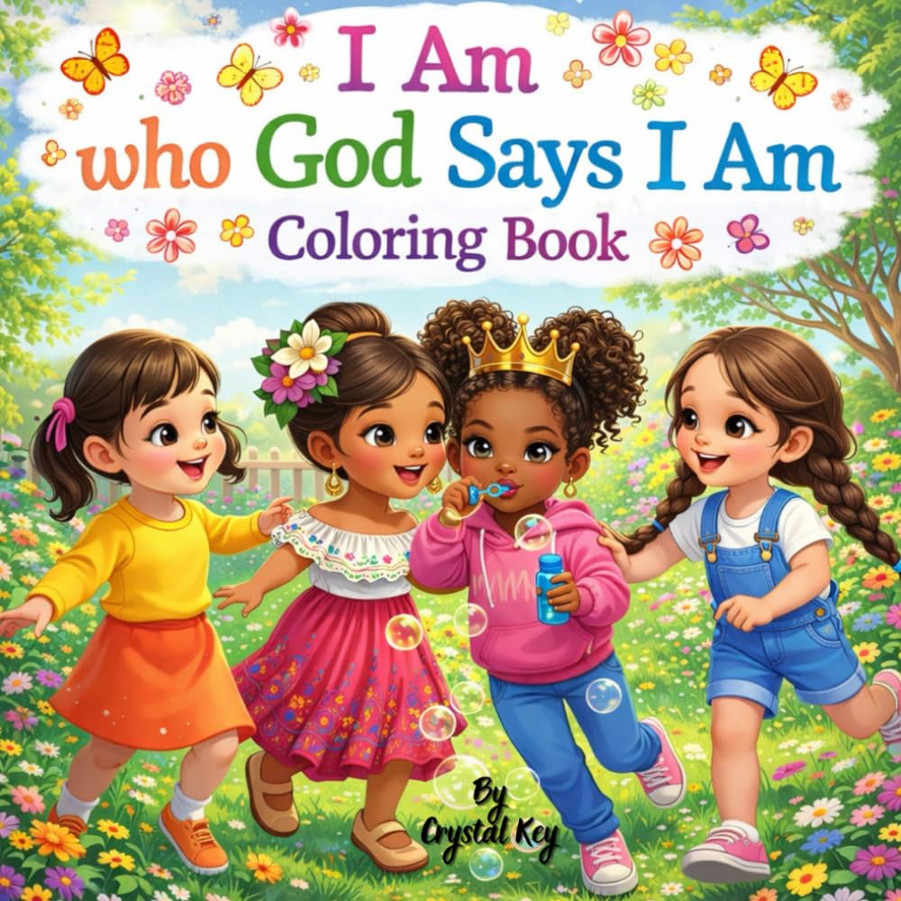 I AM who God Says I AM: Coloring Book