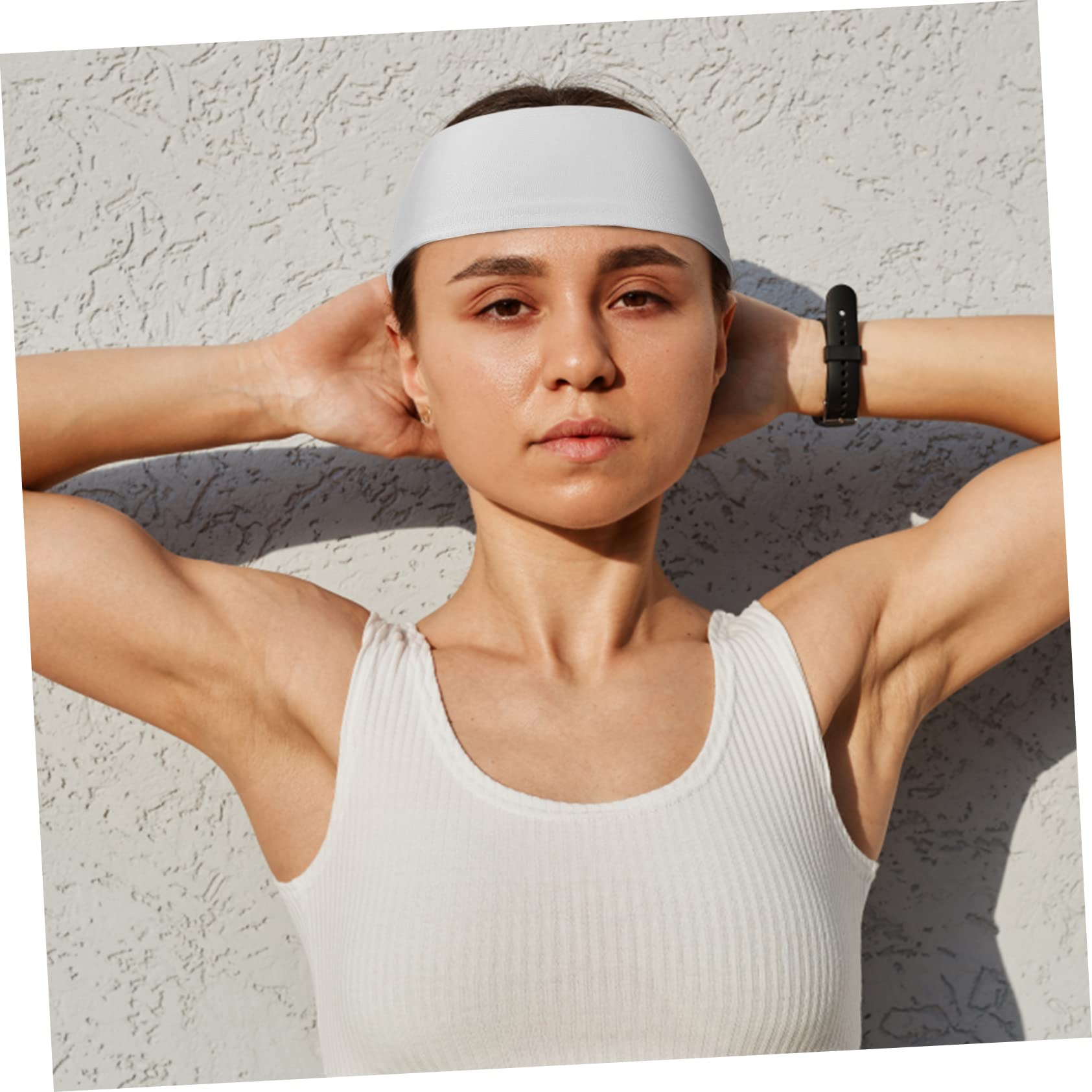 YARNOW 12piezas Deportivas Antideslizantes para Correr y Yoga Ajustables Absorbentes De Sudor y Transpirables para Adultos