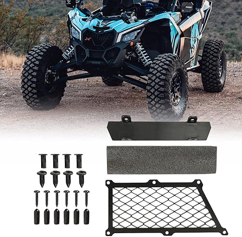 SUNPIE Kit de reducción de ruido compatible con Can Am Marverick X3 XRS Max Turbo R RR XRC XRS 2025-0217, amortiguador de ruido de admisión de