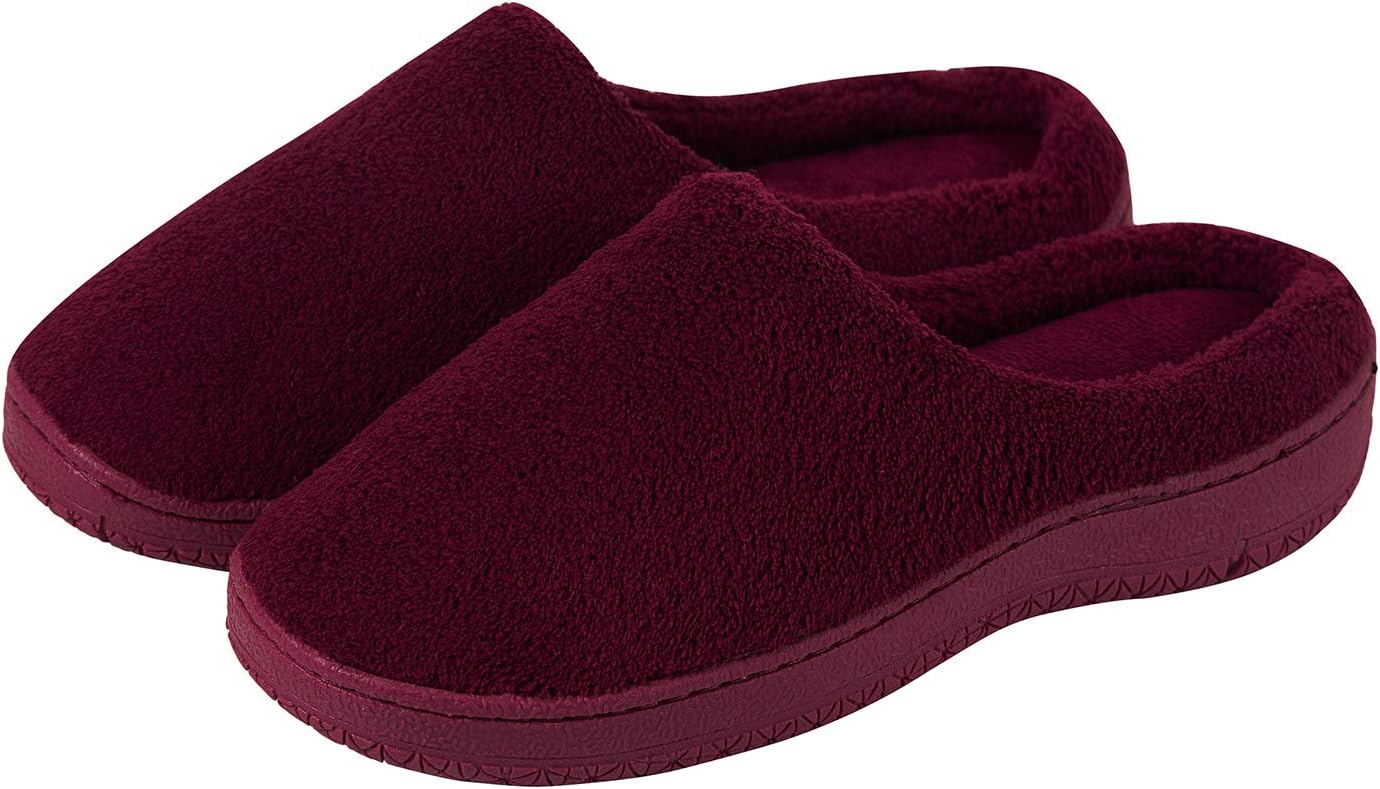 CiiaoLeoo Men and Women's Winter House Slippers Antiskid Outdoor Indoor Shoes