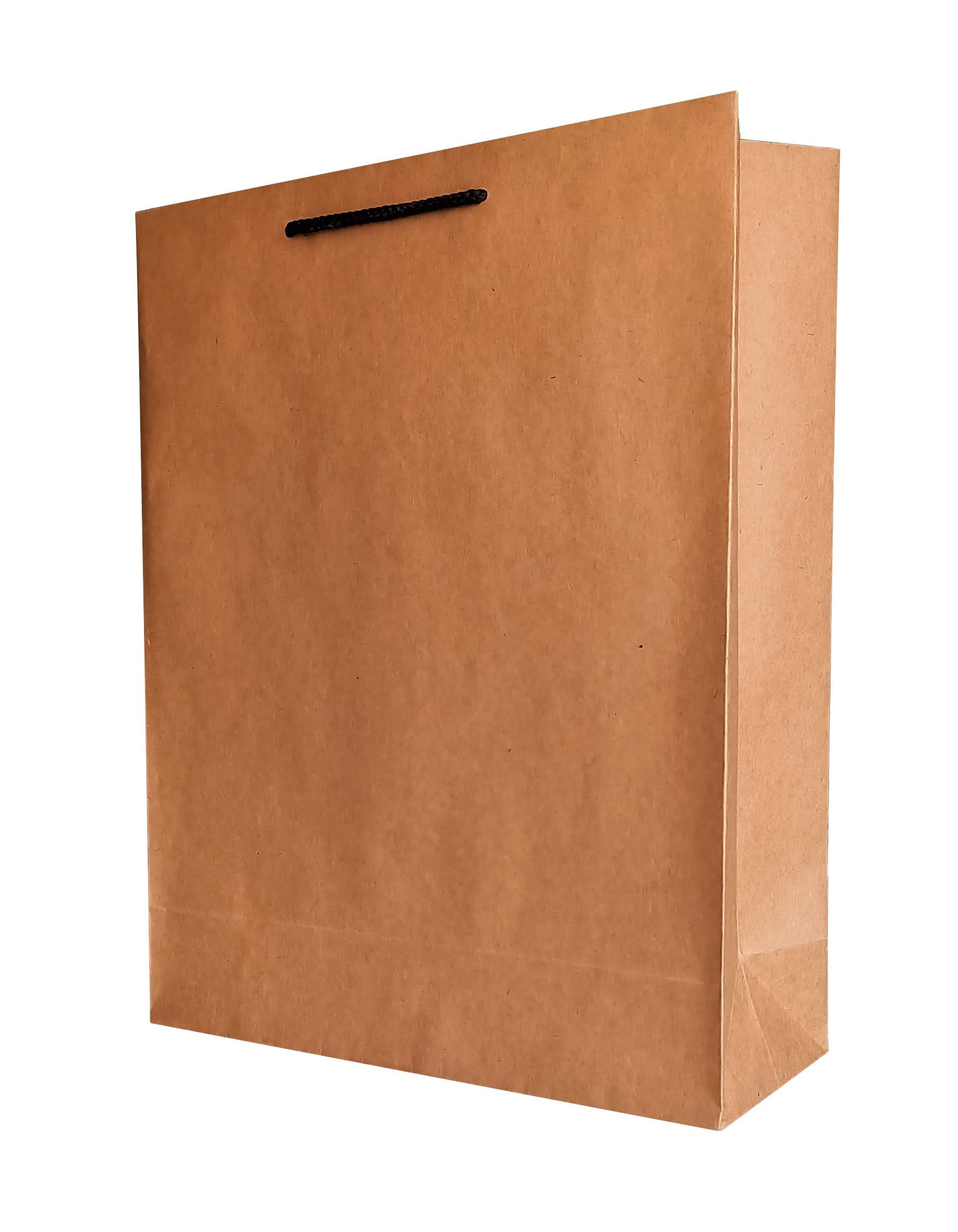 Flora Paperbags- Plain Brown kraft Paper bag | Large Brown Paper Bags Pack os 50Pcs | Big Size -12x15x4.5 Inches | Party Favor Goodie Bag, Craft Paper Return Gift Bags -Disposable Recycled Eco Friendly Paper Bags (B0C2M2WQGR) Amazon Price History, Amazon Price Tracker