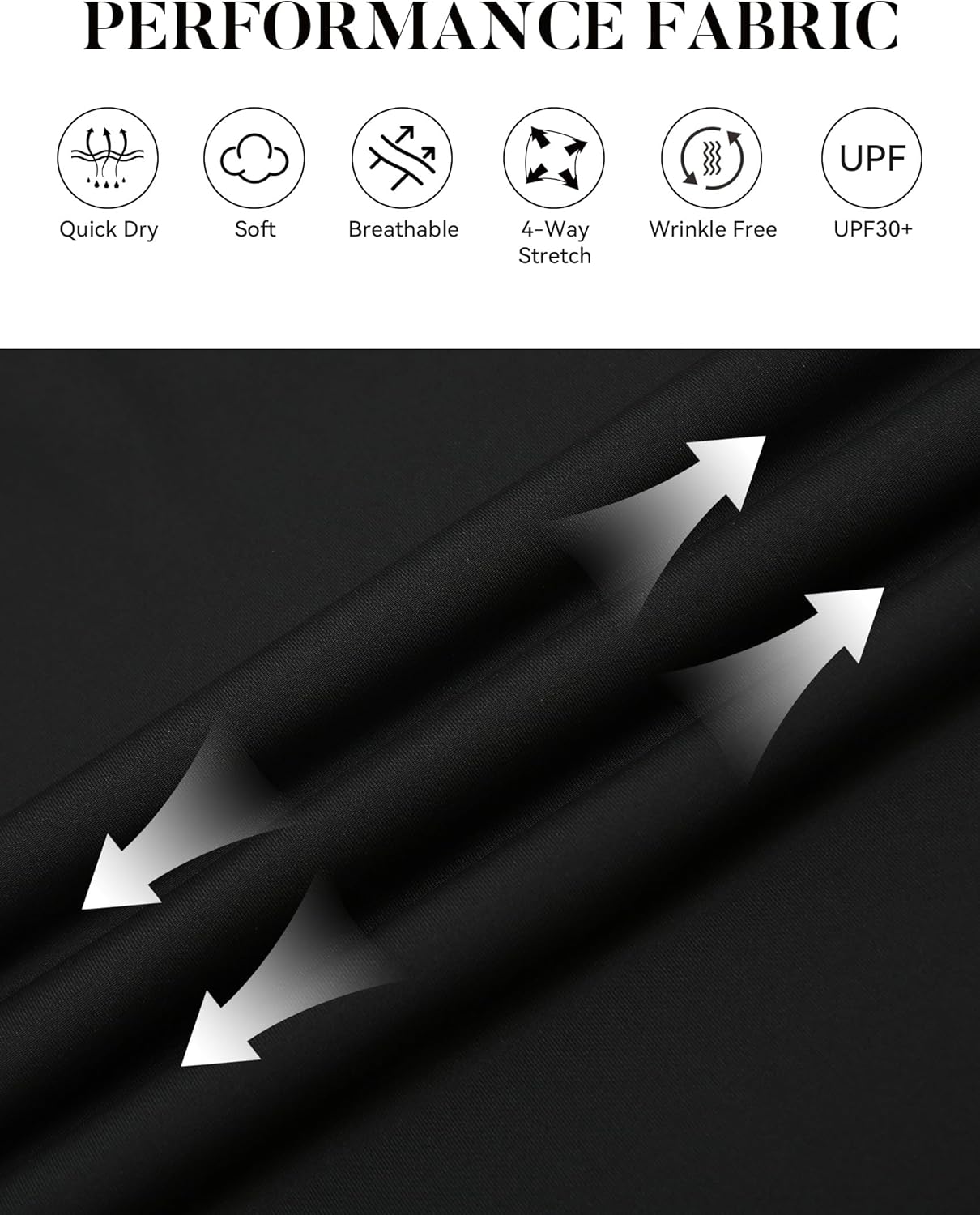 SAMERM Men's Long Sleeve Golf Shirts Casual Polo Shirts for Men Performance Collar Shirts Workwear Office - Image 4