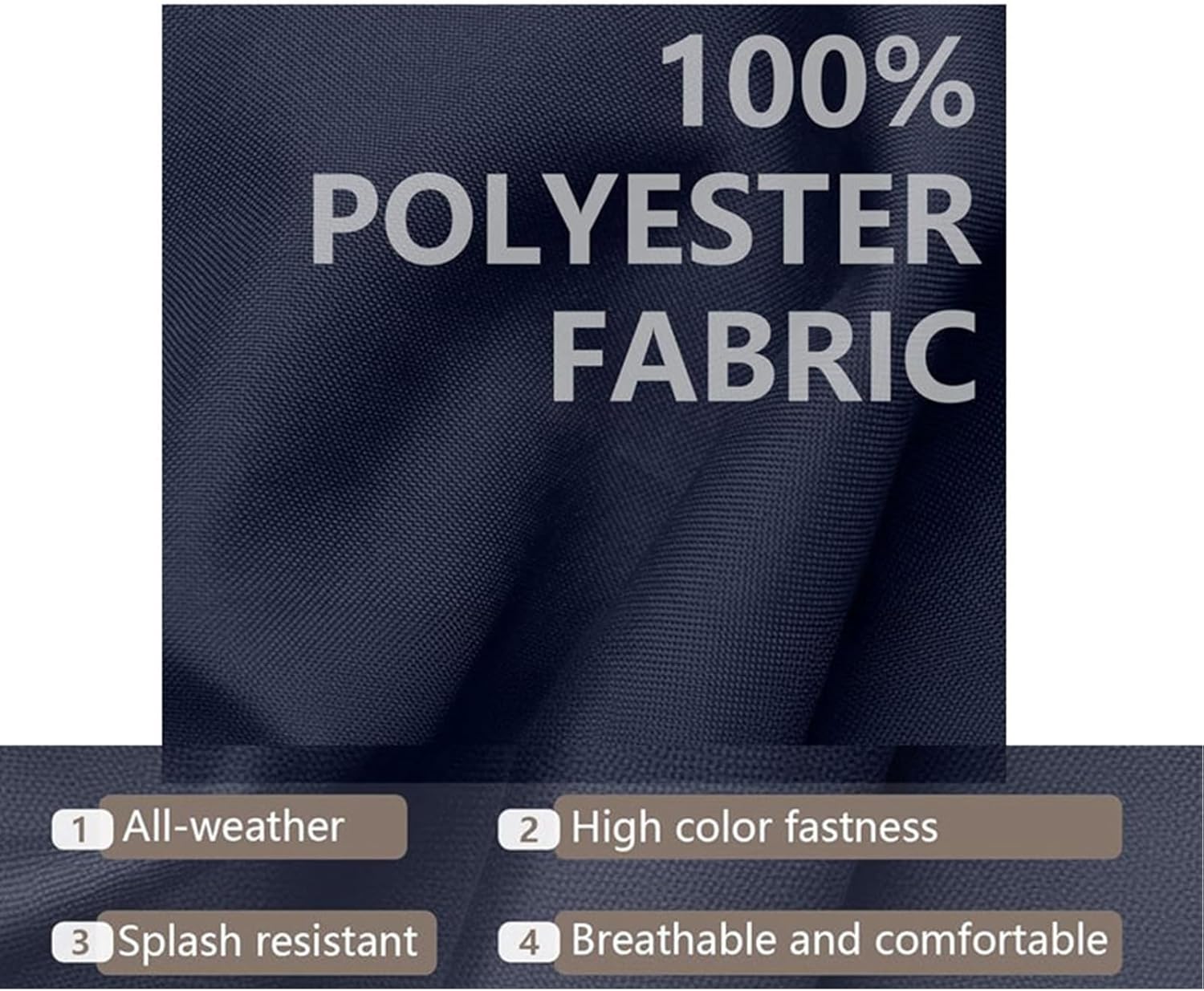 14 Pcs Outdoor Patio Furniture Cushion Covers Replacement, Couch Covers Replacement, Outdoor Couch & Sofa Slipcovers,Red,14pc