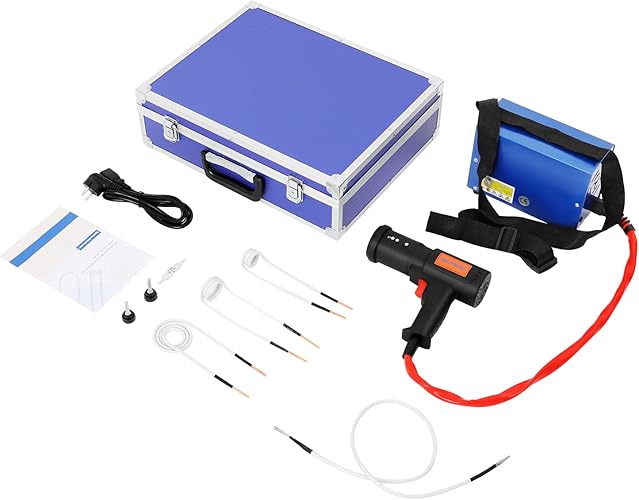 Bild 6 - 1500W Magnetischer Induktionsheizgerät, 1000℃ Induktion Schraubenlöser, Flameless Induction Heater, Induktionsheizer-Handgeräteset mit 4 Heizspiralen, Schrauben Löser für Induktion