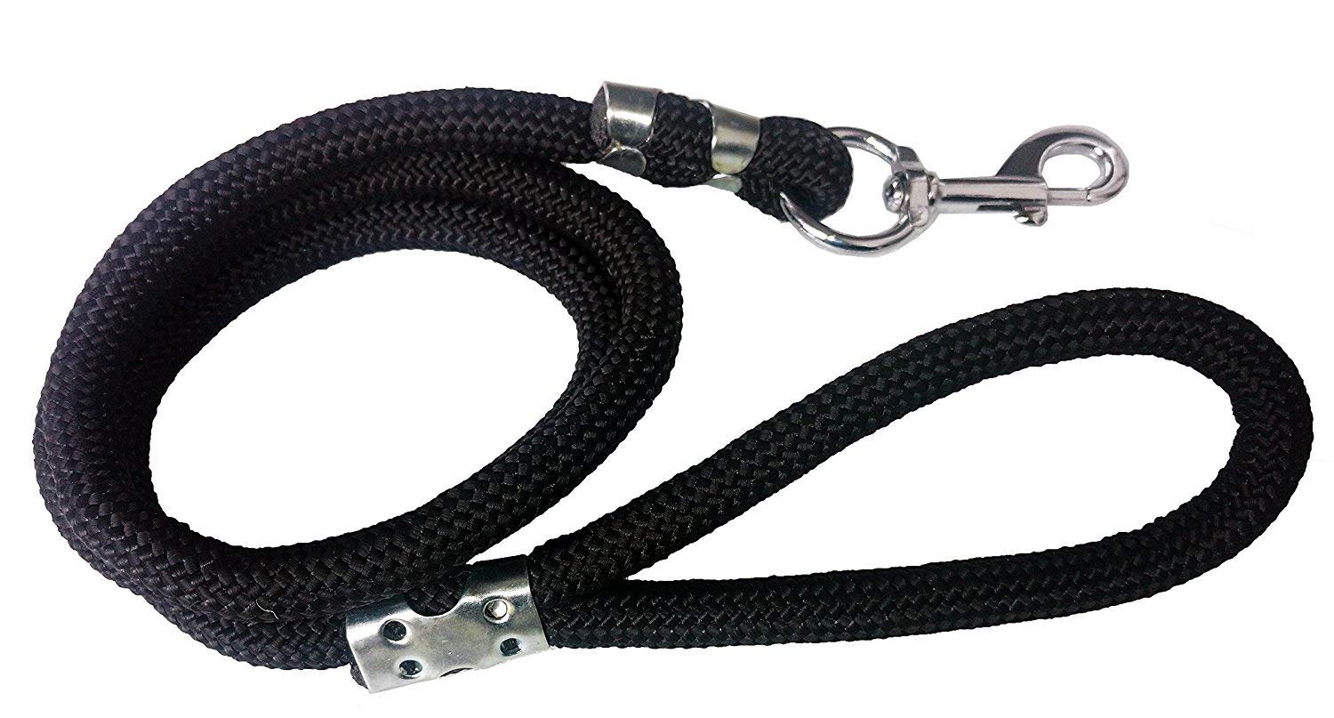 Hundur Store Stylish Black Plain Dog Rope Leash for Small Puppy Dogs (B0B1B316BX) Amazon Price History, Amazon Price Tracker